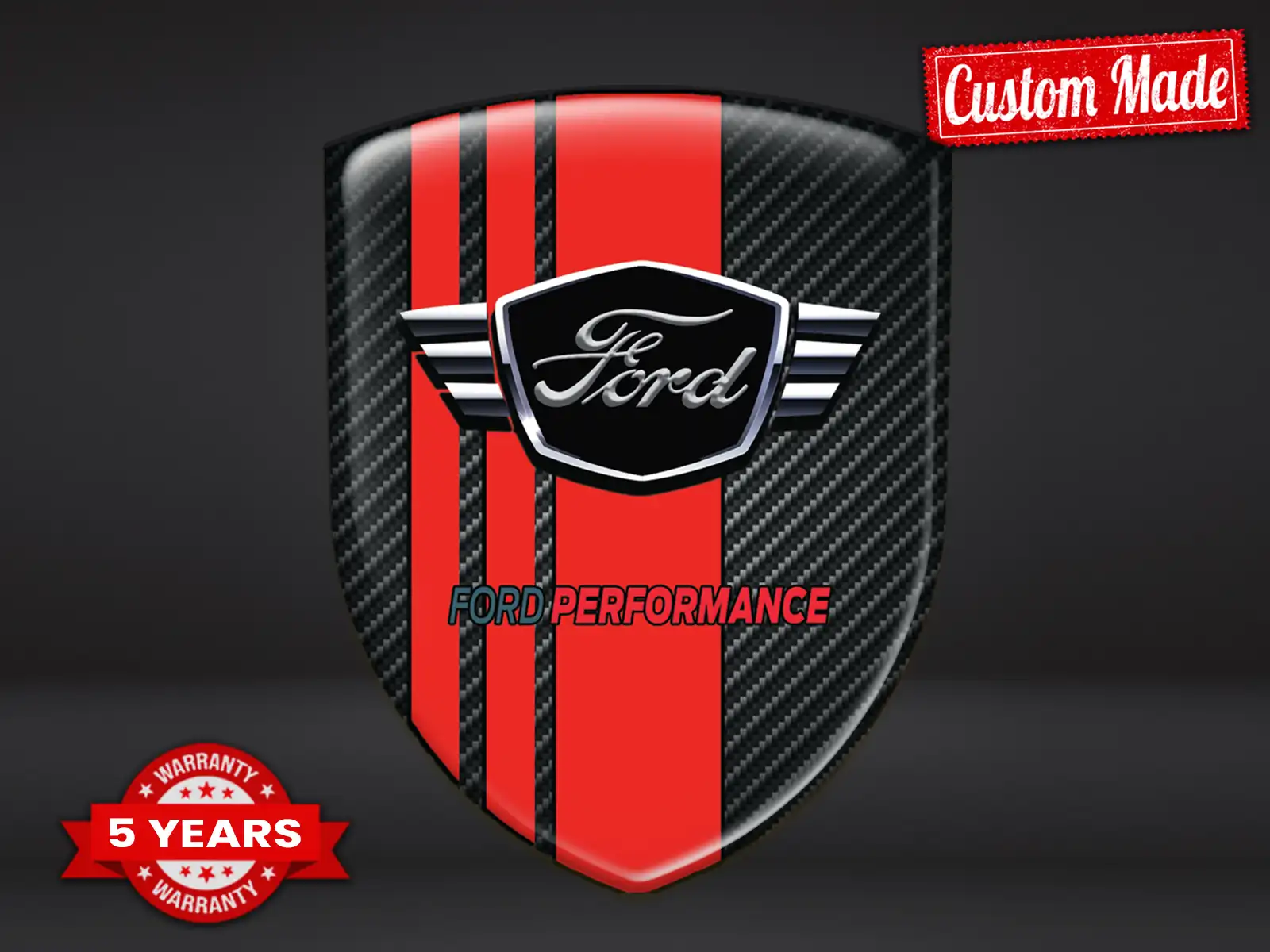 Ford Decalcomanie Auto Resistenti Max Sport Pro Eleganti